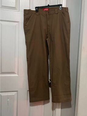 Coleman Men's Tan Work Chino Pants